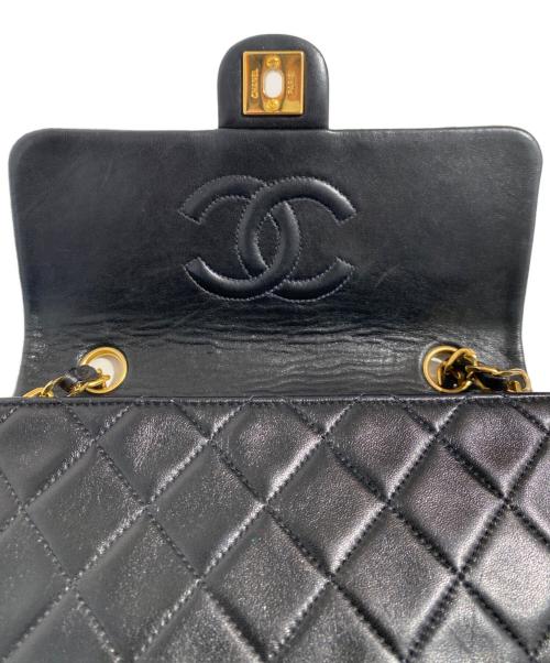 CHANEL（シャネル）CHANEL (シャネル) マトラッセ チェーンショルダーバッグ ブラックの古着・服飾アイテム
