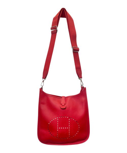 HERMES（エルメス）HERMES (エルメス) エブリン3 PM/ヴォーエプソン/ルージュ/▢P刻印 ルージュ サイズ:PMの古着・服飾アイテム