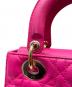 Christian Dior (クリスチャン ディオール) Lady Dior My ABCDior バッグ スモール ショッキングピンク サイズ:スモール/SMALL：450000円