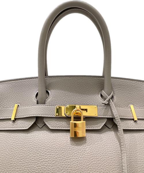 HERMES（エルメス）HERMES (エルメス) バーキン30/ゴールド金具/トゴ/グリアスファルト/C刻印 グリアスファルト サイズ:30の古着・服飾アイテム