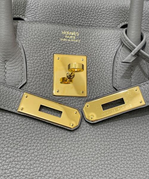 HERMES（エルメス）HERMES (エルメス) バーキン30/ゴールド金具/トゴ/グリアスファルト/C刻印 グリアスファルト サイズ:30の古着・服飾アイテム