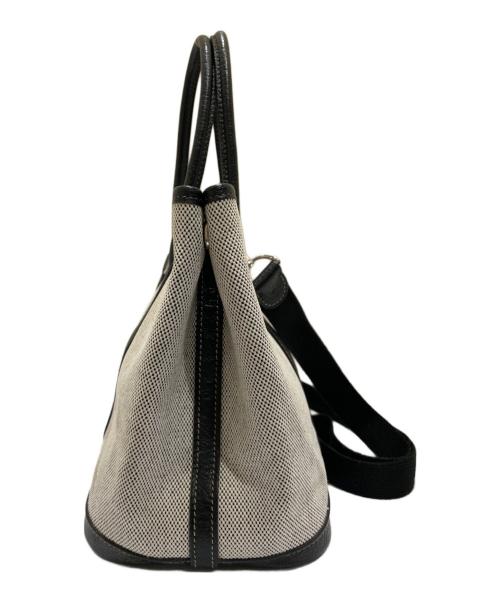 HERMES（エルメス）HERMES (エルメス) ガーデンパーティTPM グレー×ブラック サイズ:TPMの古着・服飾アイテム