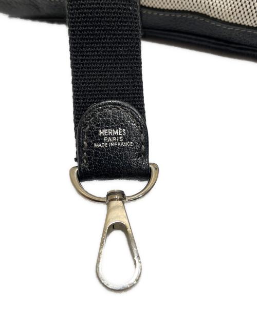 HERMES（エルメス）HERMES (エルメス) ガーデンパーティTPM グレー×ブラック サイズ:TPMの古着・服飾アイテム