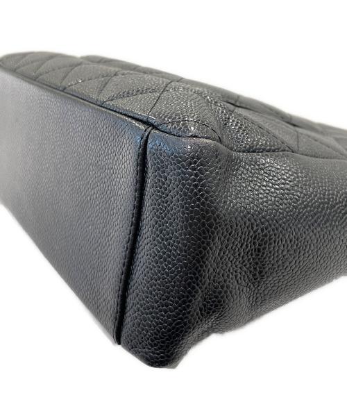 CHANEL（シャネル）CHANEL (シャネル) PSTトートバッグ ブラック×ゴールド金具の古着・服飾アイテム