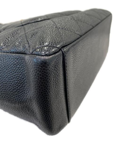 CHANEL（シャネル）CHANEL (シャネル) PSTトートバッグ ブラック×ゴールド金具の古着・服飾アイテム