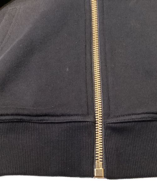 BURBERRY（バーバリー）BURBERRY (バーバリー) ノヴァチェックラインジップパーカー ブラック サイズ:Sの古着・服飾アイテム