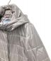 中古・古着 PRADA (プラダ) トライアングルロゴ中綿ジャケット グレー サイズ:40：75000円