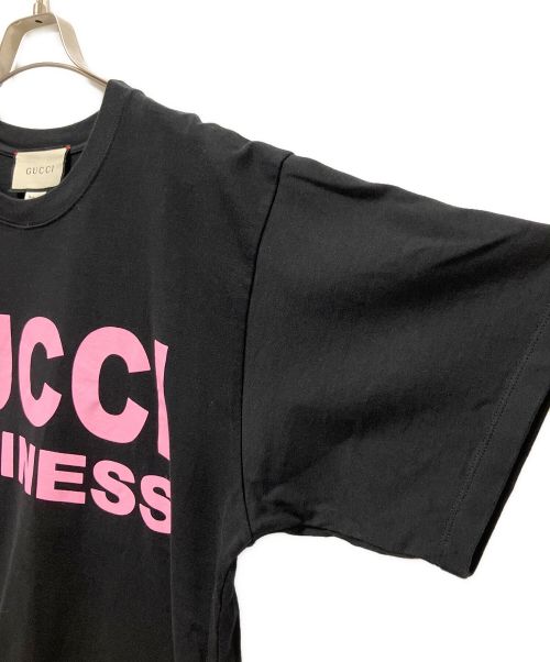 GUCCI（グッチ）GUCCI (グッチ) SEXINESS Tシャツ ブラック サイズ:XSの古着・服飾アイテム