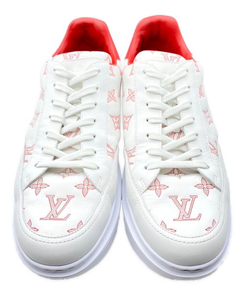 LOUIS VUITTON（ルイ ヴィトン）LOUIS VUITTON (ルイ ヴィトン) ビバリーヒルズラインスニーカー ホワイト サイズ:8.5の古着・服飾アイテム