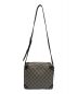 中古・古着 GUCCI (グッチ) GGエンボスショルダーバッグ ベージュ×ブラウン：150000円