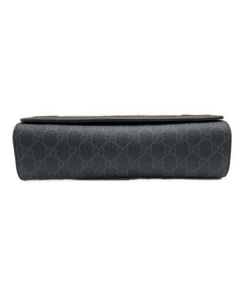 GUCCI（グッチ）GUCCI (グッチ) GGクロスボディバッグ ブラックの古着・服飾アイテム