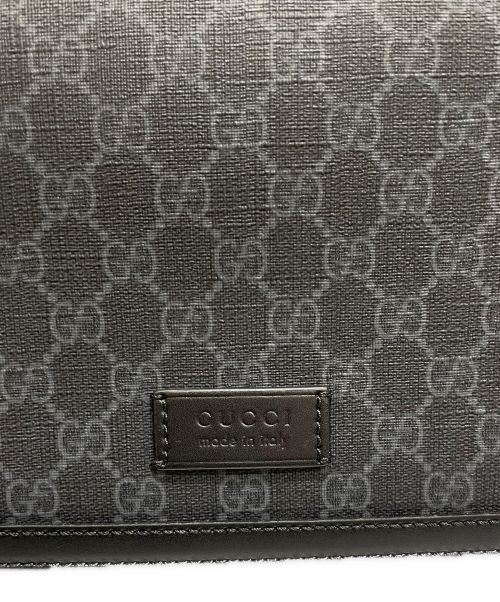 GUCCI（グッチ）GUCCI (グッチ) GGクロスボディバッグ ブラックの古着・服飾アイテム