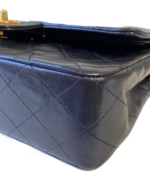 CHANEL（シャネル）CHANEL (シャネル) マトラッセ23 Wフラップチェーンショルダーバッグ ブラック サイズ:23の古着・服飾アイテム