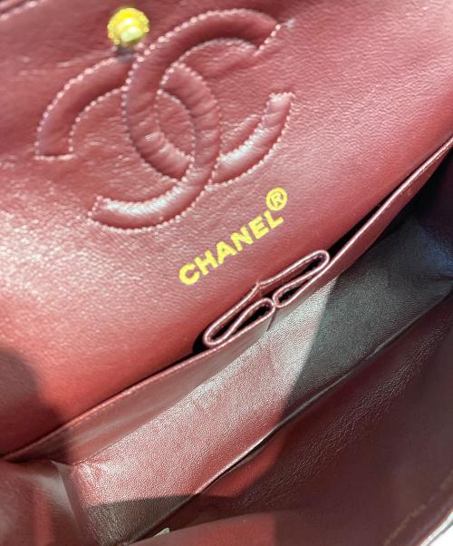 CHANEL（シャネル）CHANEL (シャネル) マトラッセ23 Wフラップチェーンショルダーバッグ ブラック サイズ:23の古着・服飾アイテム