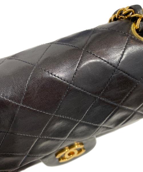 CHANEL（シャネル）CHANEL (シャネル) マトラッセ23 Wフラップチェーンショルダーバッグ ブラック サイズ:23の古着・服飾アイテム
