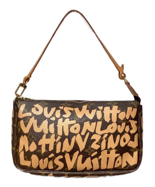 LOUIS VUITTON（ルイ ヴィトン）LOUIS VUITTON (ルイ ヴィトン) モノグラム グラフィティ ポシェット アクセソワールの古着・服飾アイテム