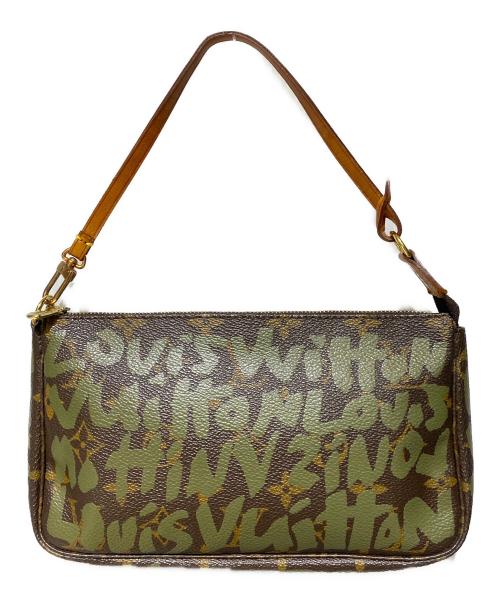 LOUIS VUITTON（ルイ ヴィトン）LOUIS VUITTON (ルイ ヴィトン) モノグラム グラフィティ ポシェット・アクセソワールの古着・服飾アイテム