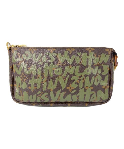 LOUIS VUITTON（ルイ ヴィトン）LOUIS VUITTON (ルイ ヴィトン) モノグラム グラフィティ ポシェット・アクセソワールの古着・服飾アイテム