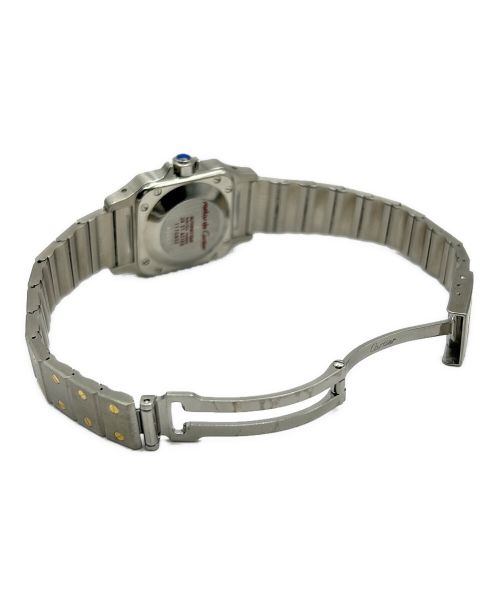 Cartier（カルティエ）Cartier (カルティエ) サントスガルベSM/リストウォッチ 白文字盤 サイズ:SMの古着・服飾アイテム