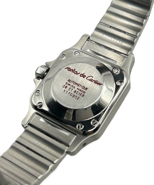 Cartier（カルティエ）Cartier (カルティエ) サントスガルベSM/リストウォッチ 白文字盤 サイズ:SMの古着・服飾アイテム