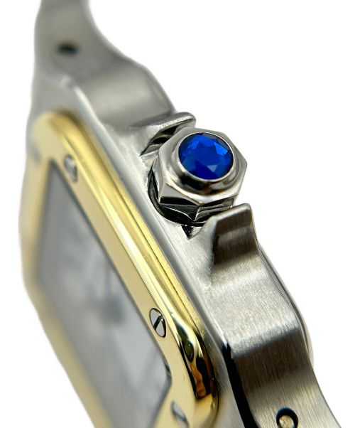 Cartier（カルティエ）Cartier (カルティエ) サントスガルベSM/リストウォッチ 白文字盤 サイズ:SMの古着・服飾アイテム