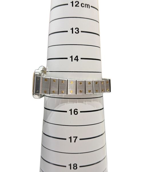Cartier（カルティエ）Cartier (カルティエ) サントスガルベSM/リストウォッチ 白文字盤 サイズ:SMの古着・服飾アイテム
