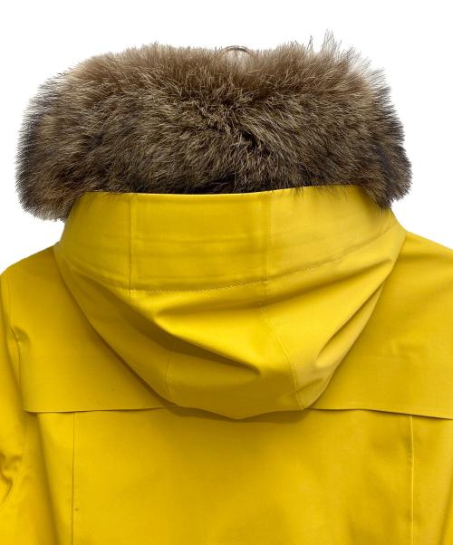 MONCLER GRENOBLE（モンクレール グルノーブル）MONCLER GRENOBLE (モンクレール グルノーブル) FUSINE/ダウンジャケット イエロー サイズ:2の古着・服飾アイテム