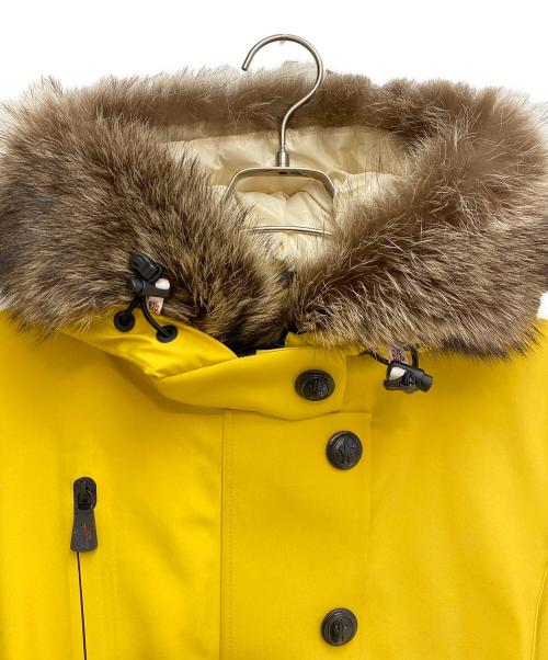 MONCLER GRENOBLE（モンクレール グルノーブル）MONCLER GRENOBLE (モンクレール グルノーブル) FUSINE/ダウンジャケット イエロー サイズ:2の古着・服飾アイテム