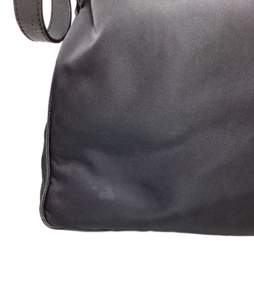 PRADA（プラダ）PRADA (プラダ) Nylon shoulder bag（ナイロンショルダーバッグ） ブラック サイズ:-の古着・服飾アイテム