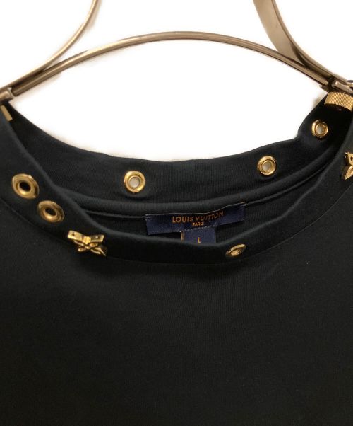 LOUIS VUITTON（ルイ ヴィトン）LOUIS VUITTON (ルイ ヴィトン) サイドストラップカットソー ブラック サイズ:Lの古着・服飾アイテム