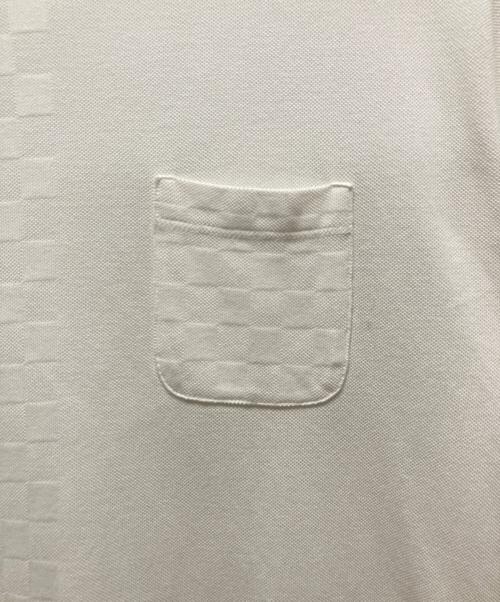 LOUIS VUITTON（ルイ ヴィトン）LOUIS VUITTON (ルイ ヴィトン) ダミエポケットTシャツ ホワイト サイズ:XSの古着・服飾アイテム