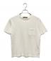LOUIS VUITTON（ルイ ヴィトン）の古着「ダミエポケットTシャツ」｜ホワイト