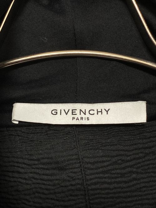 GIVENCHY（ジバンシィ）GIVENCHY (ジバンシィ) デストロイ加工パーカー ブラック サイズ:Sの古着・服飾アイテム