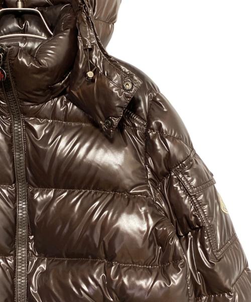 MONCLER（モンクレール）MONCLER (モンクレール) MAYA/ダウンジャケット ブラウン サイズ:1の古着・服飾アイテム