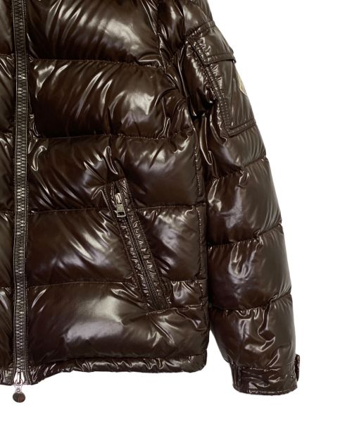 MONCLER（モンクレール）MONCLER (モンクレール) MAYA/ダウンジャケット ブラウン サイズ:1の古着・服飾アイテム