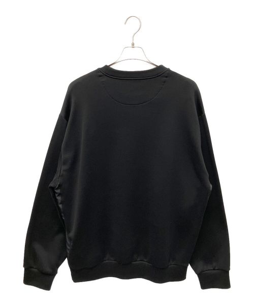 PRADA（プラダ）PRADA (プラダ) トライアングルロゴスウェット ブラック サイズ:Mの古着・服飾アイテム