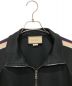 中古・古着 GUCCI (グッチ) サイドラインテクニカルトラックジャケット ブラック サイズ:XL：70000円