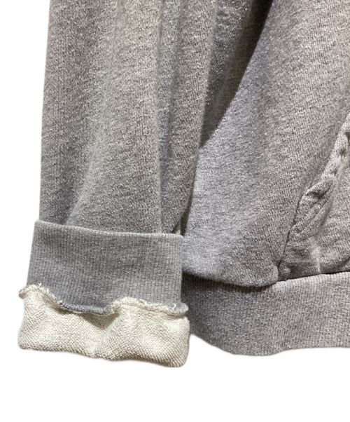 CELINE（セリーヌ）CELINE (セリーヌ) ドローコードパーカー グレー サイズ:XLの古着・服飾アイテム