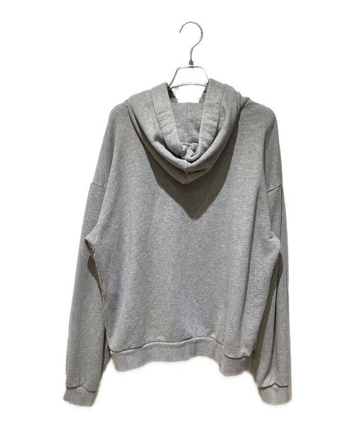 CELINE（セリーヌ）CELINE (セリーヌ) ドローコードパーカー グレー サイズ:XLの古着・服飾アイテム