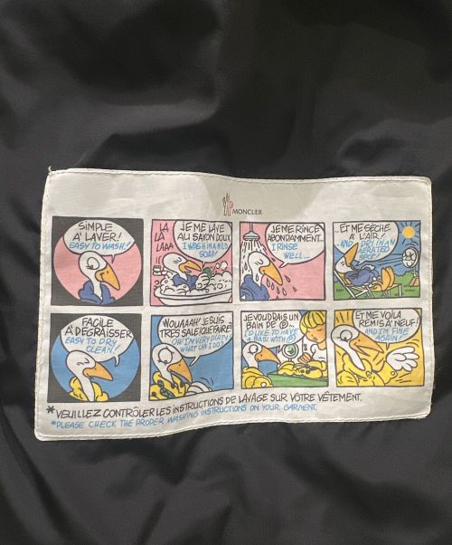 MONCLER（モンクレール）MONCLER (モンクレール) MONTCLAR/ダウンジャケット ブラック サイズ:5の古着・服飾アイテム