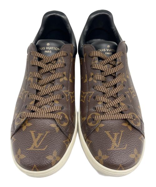 LOUIS VUITTON（ルイ ヴィトン）LOUIS VUITTON (ルイ ヴィトン) ルクセンブルグ ライン スニーカー ブラウン サイズ:7の古着・服飾アイテム