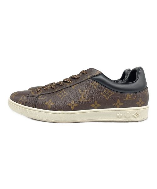 LOUIS VUITTON（ルイ ヴィトン）LOUIS VUITTON (ルイ ヴィトン) ルクセンブルグ ライン スニーカー ブラウン サイズ:7の古着・服飾アイテム