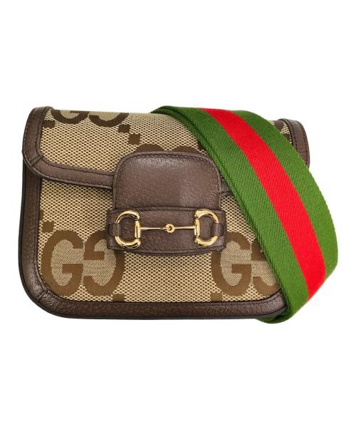 GUCCI（グッチ）GUCCI (グッチ) ショルダーバッグ ベージュの古着・服飾アイテム