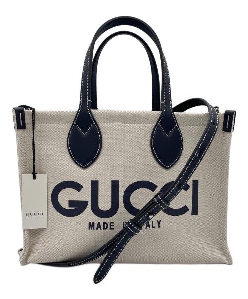 GUCCI（グッチ）GUCCI (グッチ) トートバッグ ベージュの古着・服飾アイテム