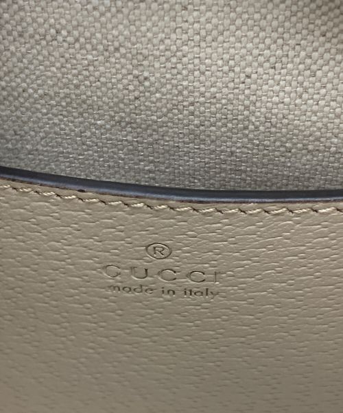 GUCCI（グッチ）GUCCI (グッチ) ショルダーバッグ　オフディア ベージュの古着・服飾アイテム