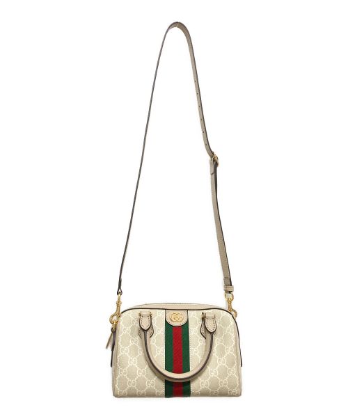 GUCCI（グッチ）GUCCI (グッチ) ショルダーバッグ　オフディア ベージュの古着・服飾アイテム