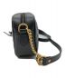 GUCCI (グッチ) チェーンショルダーバッグ　GGマーモント ブラック：132000円