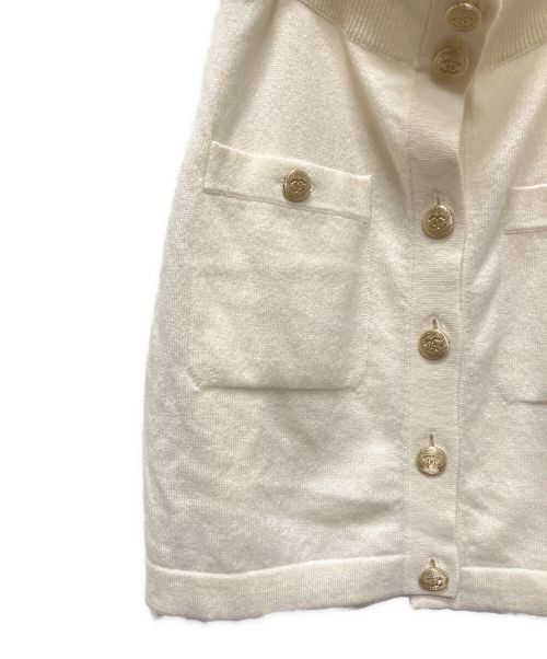CHANEL（シャネル）CHANEL (シャネル) ココボタンセットアップワンピース アイボリー サイズ:34の古着・服飾アイテム