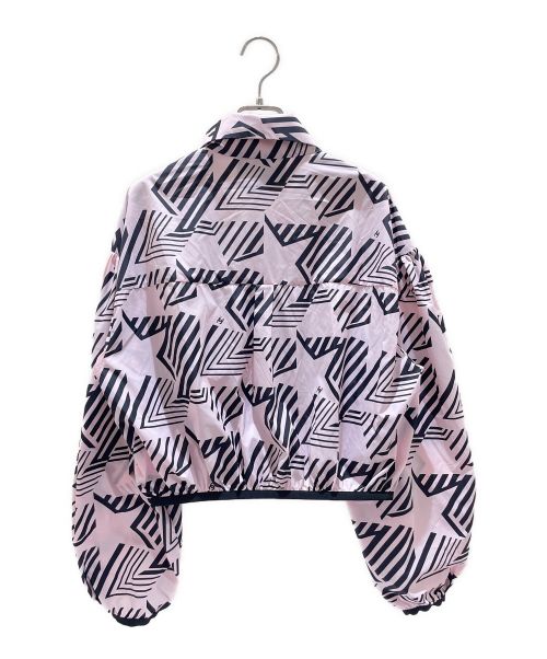 CHANEL（シャネル）CHANEL (シャネル) ココビーチナイロンブルゾン ピンク×ブラック サイズ:34の古着・服飾アイテム