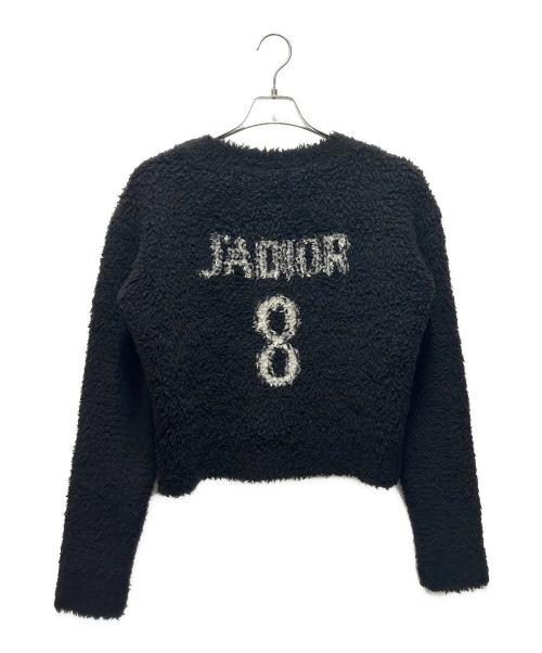 Christian Dior（クリスチャン ディオール）Christian Dior (クリスチャン ディオール) J'A DIORテディニット ブラック サイズ:40の古着・服飾アイテム